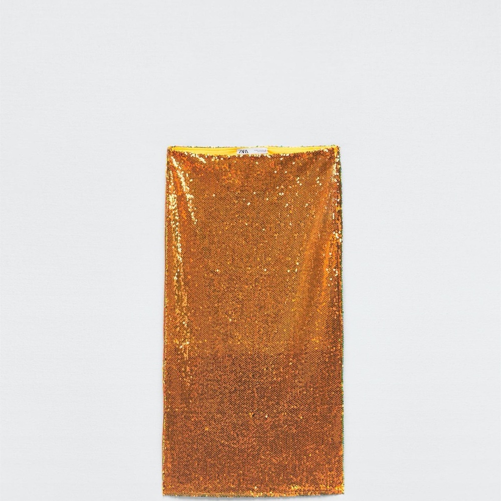 Sequin Gold (orangish) Skirt